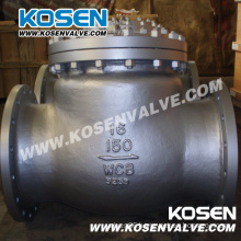 Cast Steel Flanged End Swing Check Valve (H44)